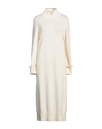 ELEVENTY Midi dress Off white 85% Wool, 15% Cashmere