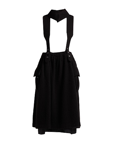 NOIR KEI NINOMIYA Midi skirt Black 55% Acrylic, 30% Nylon, 15% Wool