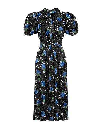 ROTATE BIRGER CHRISTENSEN Midi dress Black 100% Viscose