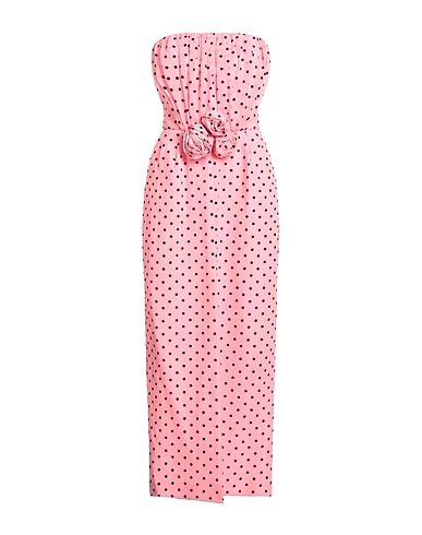 ALESSANDRA RICH DRESSES Pink 100% Silk