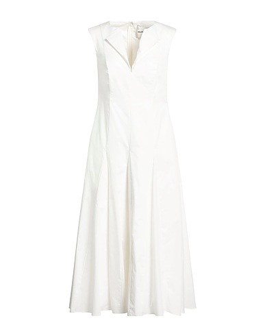 ROLAND MOURET Midi dress White 100% Cotton