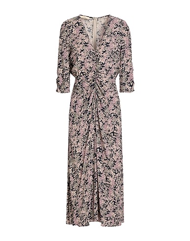 SESSUN Midi dress Black 100% Viscose