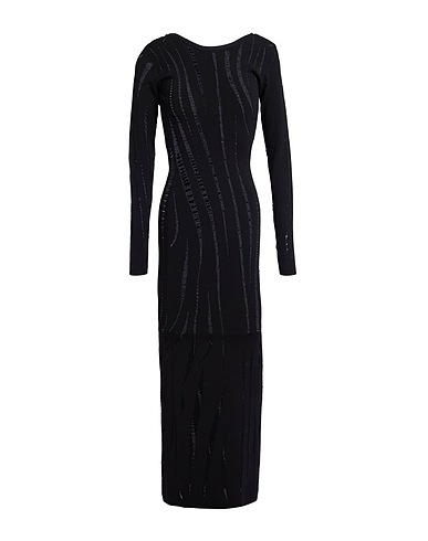 JACOB LEE Elegant dress Black 83% Viscose, 17% Nylon
