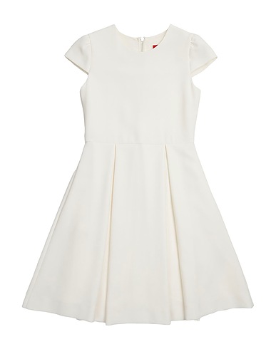 MAX&Co. Dress Cream 69% Polyester, 25% Rayon, 6% Elastane