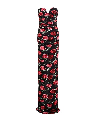 MAGDA BUTRYM Elegant dress Black 92% Viscose, 8% Elastane