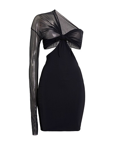 AMAZUÌN Kurzes Kleid Schwarz 73% Polyamid, 27% Elastan