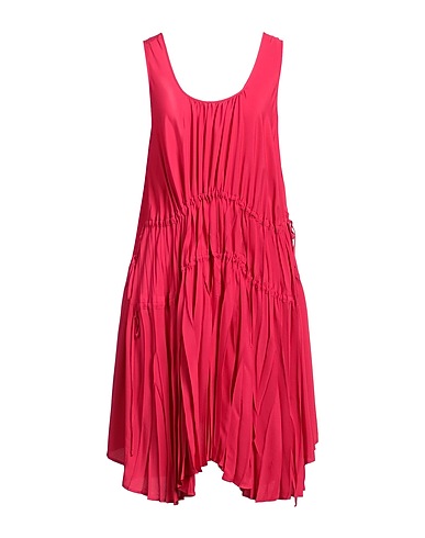 SEMICOUTURE Midi dress 65% Acetate, 35% Silk