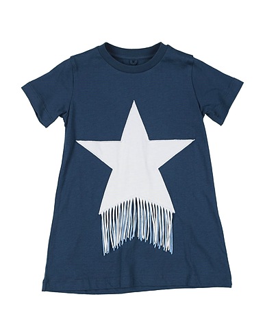 STELLA McCARTNEY KIDS Baby dress Midnight blue 100% Cotton, Elastane, Polyester