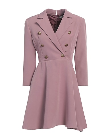 GAUDÌ Blazerkleid Lila 88% Polyester, 12% Elastan
