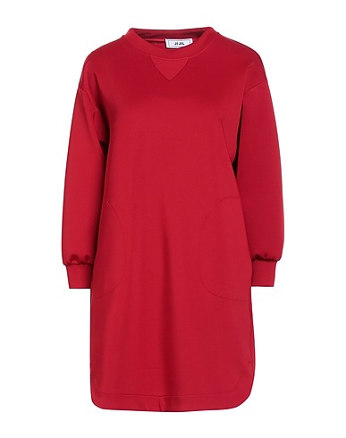 JIJIL Short dress Red 89% Polyester, 11% Elastane