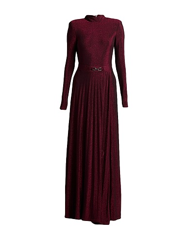 GAUDÌ Langes Kleid Bordeaux 55% Polyamid, 40% Polyester, 5% Elastan