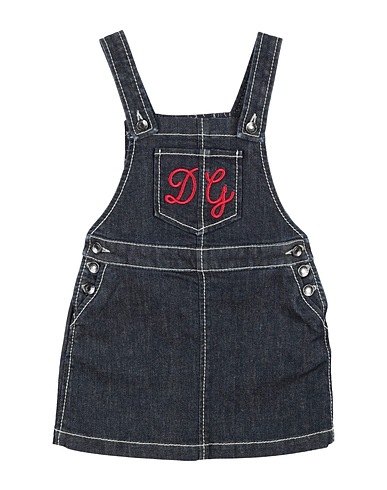 DOLCE&GABBANA Denim dress Blue 98% Cotton, 2% Elastane