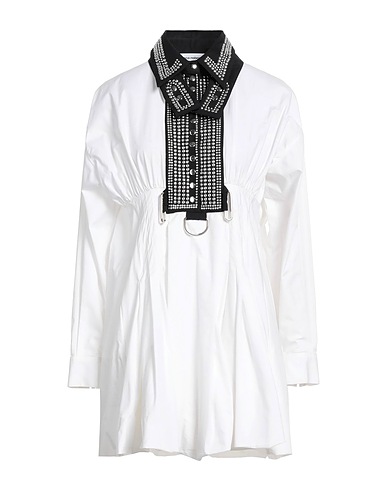 RABANNE Shirt dress White 100% Cotton
