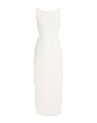EMPORIO ARMANI Langes Kleid Weiß 73% Polyamid, 27% Elastan