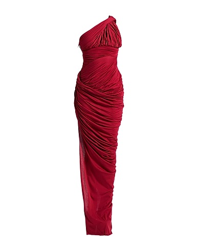 RICK OWENS Long dress Brick red 100% Cotton