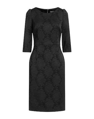 DOLCE&GABBANA Midi dress 56% Polyester, 25% Acetate, 17% Viscose, 2% Elastane