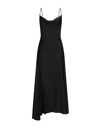 MAX MARA STUDIO スリップドレス ブラック アセテート 71% / レーヨン 29%