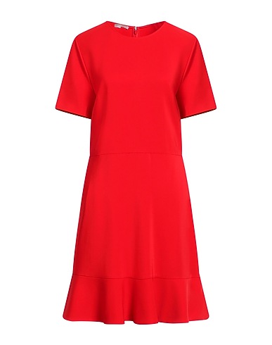 STELLA McCARTNEY Short dress Red 96% Viscose, 4% Elastane