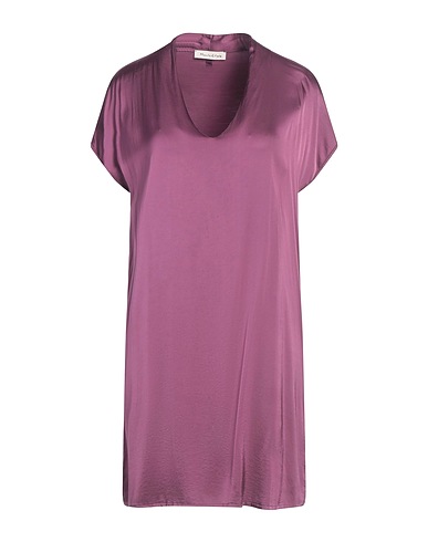 MANILA GRACE Short dress Mauve 97% Viscose, 3% Elastane