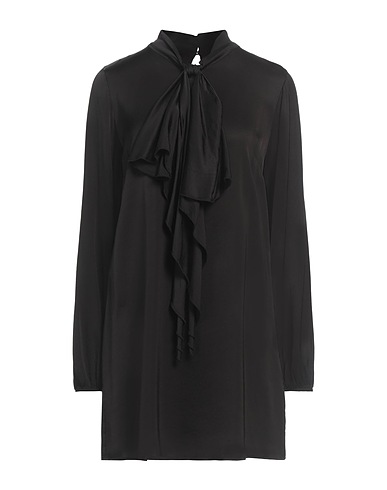 MANILA GRACE Short dress Black 100% Viscose