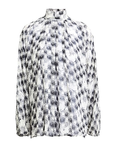 MANILA GRACE Top Off white 100% Viscose