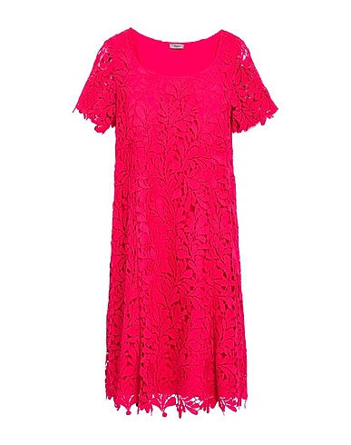 RIANI Short dress Magenta 100% Polyester, Viscose