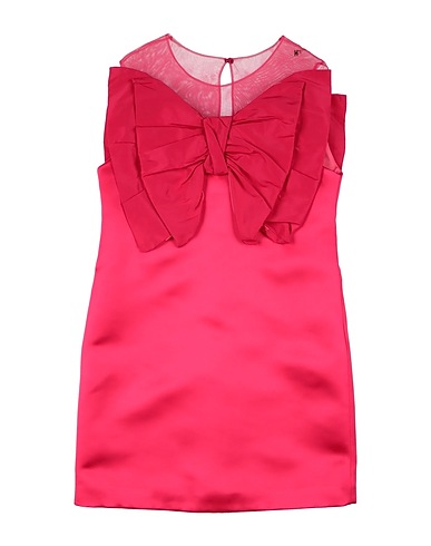ELISABETTA FRANCHI Dress LA MIA BAMBINA Magenta 100% Polyester, Polyamide