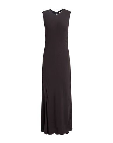 CALVIN KLEIN Langes Kleid Schwarz 100% Viskose