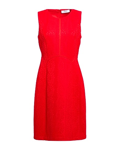 BLUGIRL Midi dress Red 100% Polyester