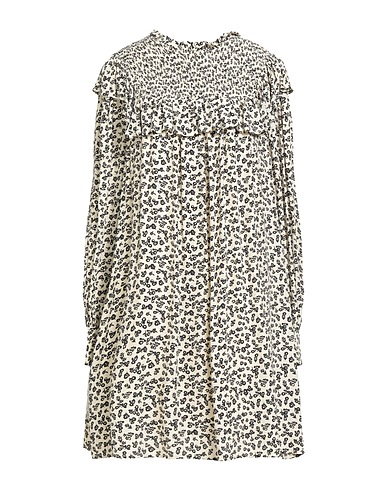 MAISON SCOTCH Kurzes Kleid Cremeweiß 100% Viskose