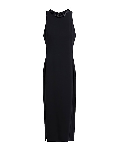 PINKO Midi dress Black 97% Viscose, 3% Elastane, Glass