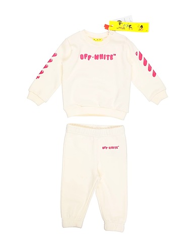 OFF-WHITE™ KIDS Baby co-ord  White 100% Cotton, Elastane