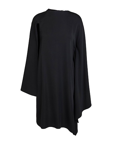 GRIFONI Short dress Black 97% Viscose, 3% Elastane