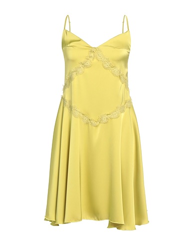 PHO Firenze Short dress Lime green 100% Viscose