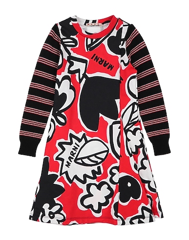 MARNI Robe 100% Coton, Nylon, Laine, Rayonne, Cachemire