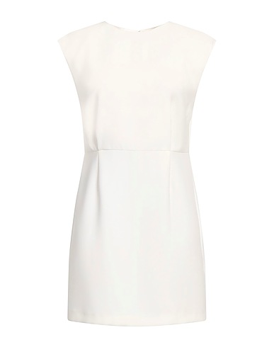 BALTI_ Short dress AVORIO 91% Polyester, 9% Elastane