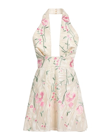 ELIE SAAB Short dress Off white 45% Polyester, 40% Silk, 15% Polyamide