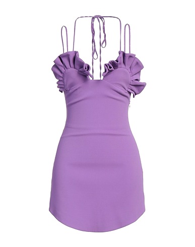 GIUSEPPE DI MORABITO Sheath dress Lilac 98% Viscose, 2% Elastane