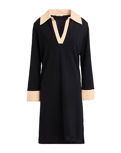 SIYU Knit dress Black 100% Merino Wool