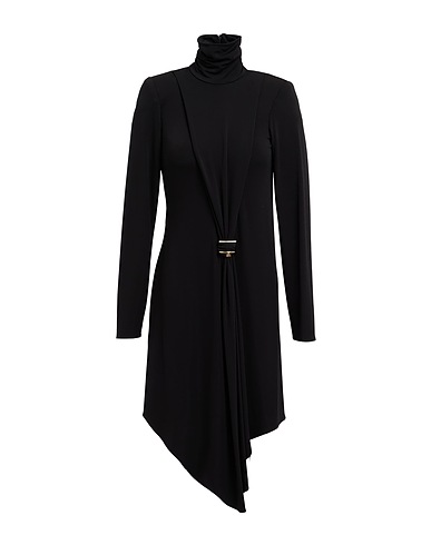 ELISABETTA FRANCHI Elegant dress Black 96% Viscose, 4% Elastane