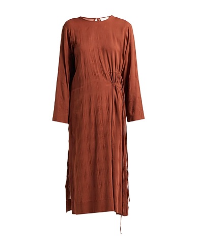 ELVINE Midi dress Brown 100% Cotton