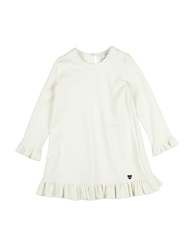 MONNALISA Kleid Elfenbein 65% Viskose, 30% Polyamid, 5% Elastan