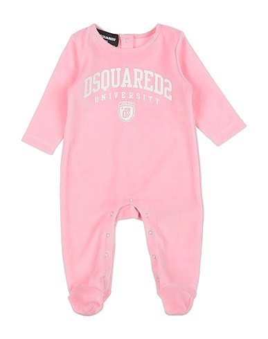 DSQUARED2 Baby jumpsuit  Pink 80% Cotton, 20% Polyester
