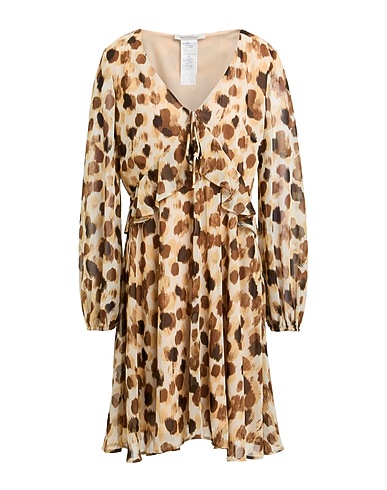 PENNYBLACK Short dress Beige 100% Polyester