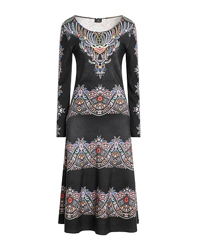 ETRO Midi dress Black 100% Wool