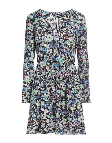 PATRIZIA PEPE Short dress Black 86% Polyester, 14% Elastane