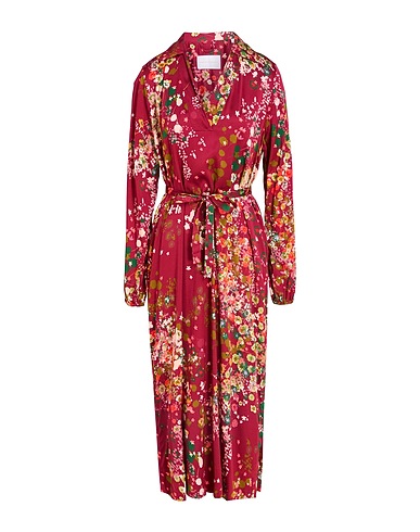 ROBERT FRIEDMAN Midi dress Garnet 94% Viscose, 6% Elastane