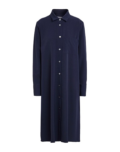 ROBERT FRIEDMAN Midi dress Midnight blue 86% Polyester, 14% Elastane