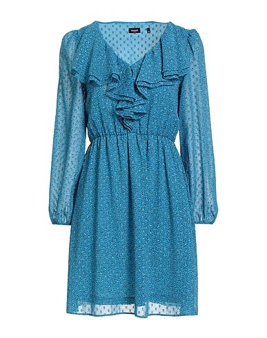 EMME by MARELLA Short dress Deep teal 100% Polyester