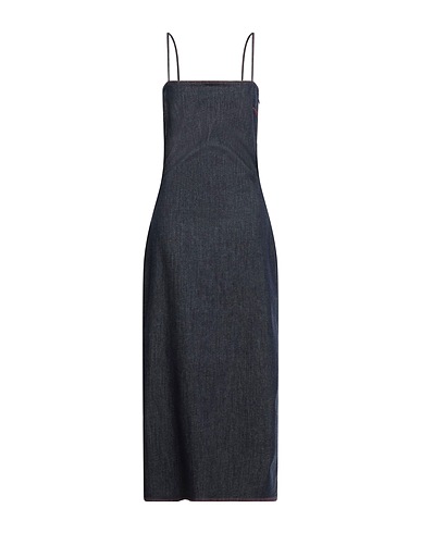 ALAÏA Tubino Blu 90% Cotone, 8% Poliestere, 2% Elastan